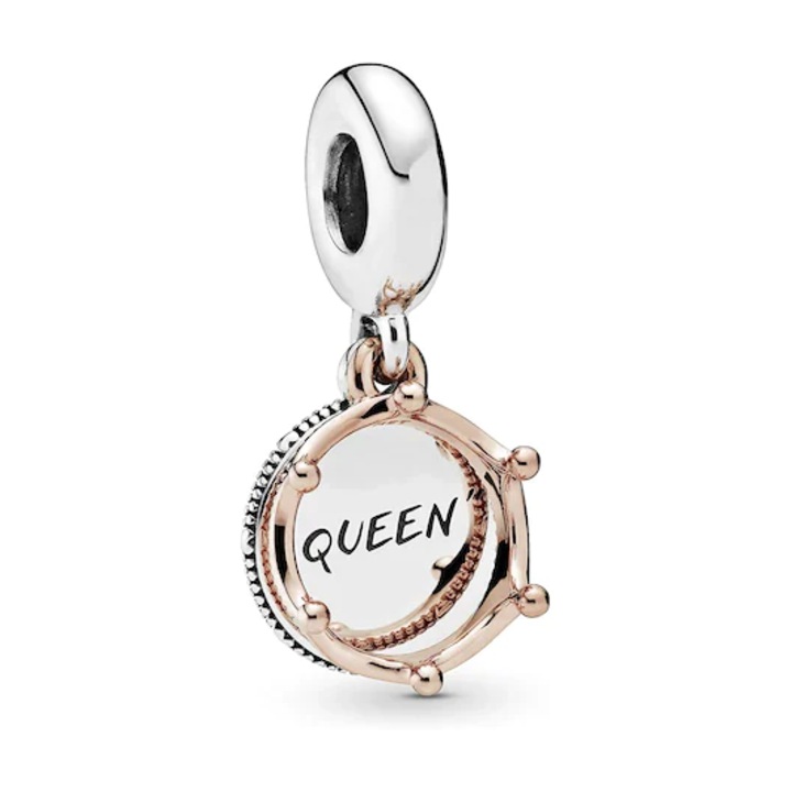 Talisman din argint 925, Charm compatibil cu Pandora - Model The Queen's Crown