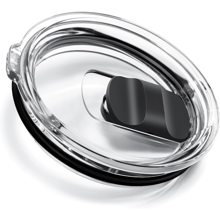 Магнитен капак за термос чаша, съвместим YETI 30oz, 14oz, 35oz, защита против разливане, материал без BPA, прозрачен