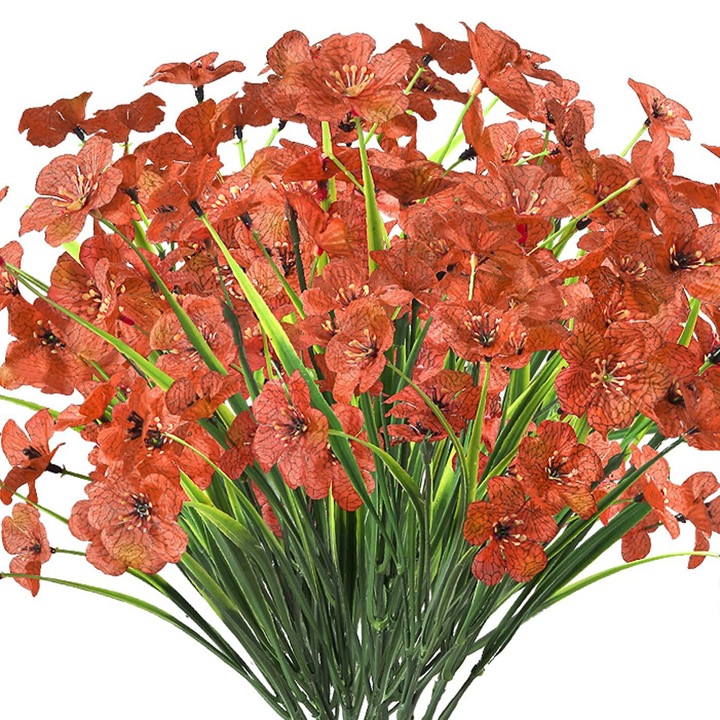 Flori artificiale HERUSI set 30 fire multicolor 30x45cm