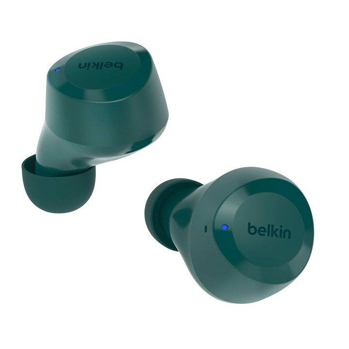 Belkin vezeték nélküli fülbe helyezhető Bluetooth fejhallgató, zöld, 0745883855094