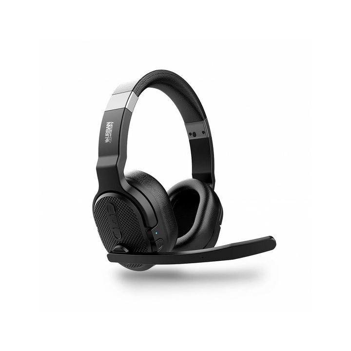Casti PC Lorgar Noah 702, wireless, microfon retractabil, confortabile, multicolor