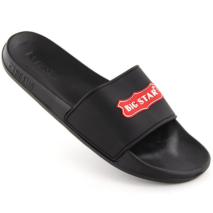 Slapi pentru barbati, Big Star, BM202228, Negru
