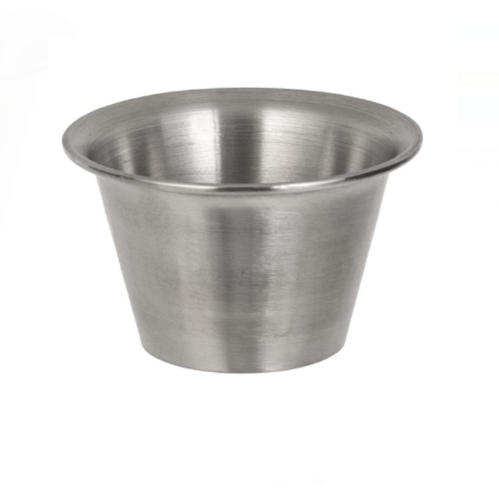 Bol BURRAQ, metal argintiu, universal, 75ml