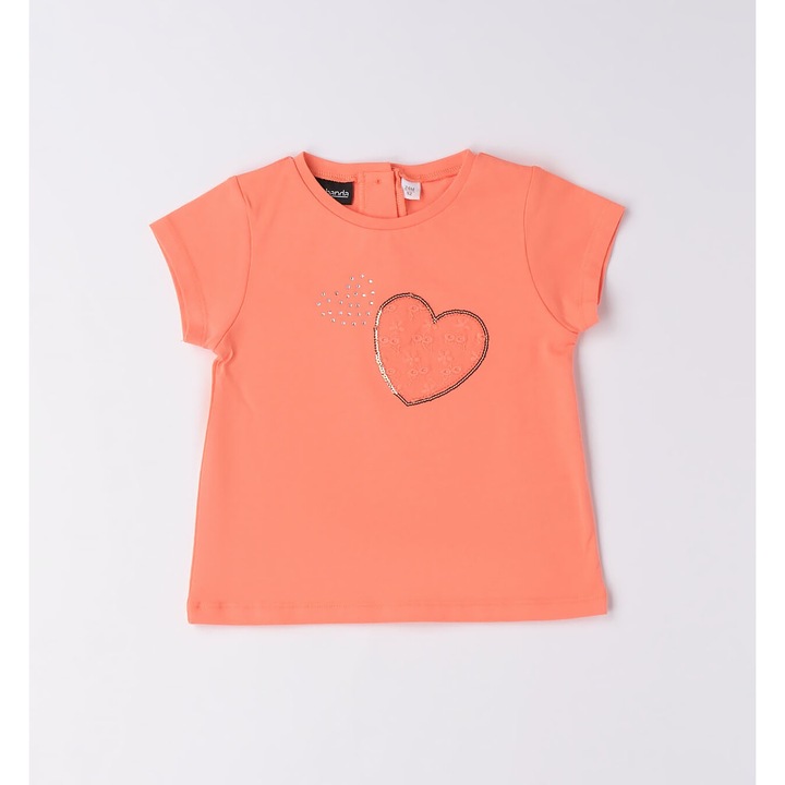 Nyomott póló lányoknak, Sarabanda, 0.6579, Narancs, Narancssárga