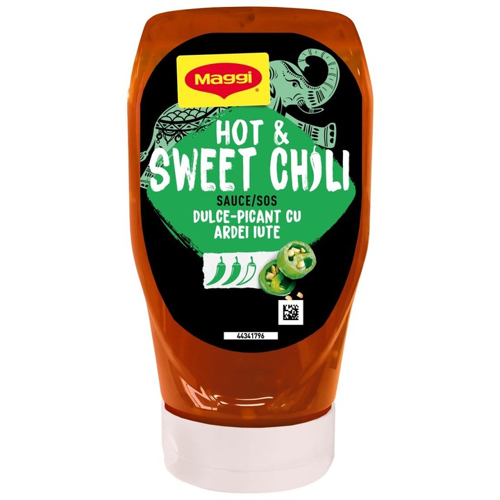 Сладко Пикантен Сос с чили, Maggi Asia, Hot&Sweet Chili Sauce, шише, 362г