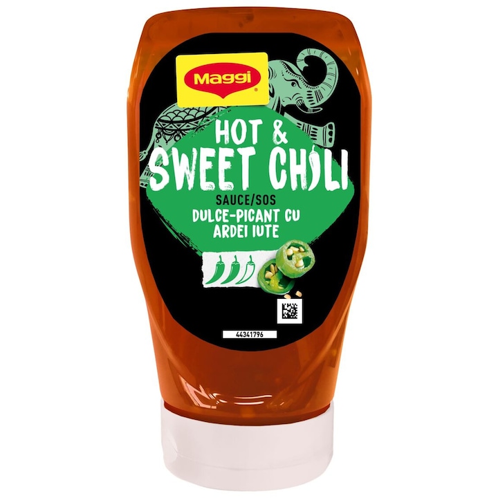 Сладко Пикантен Сос с чили, Maggi Asia, Hot&Sweet Chili Sauce, шише, 362г