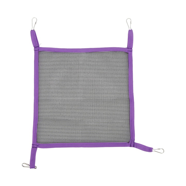 Hamac pentru Hamster Enforose, material plasa plastic, design respirabil, 1x1m