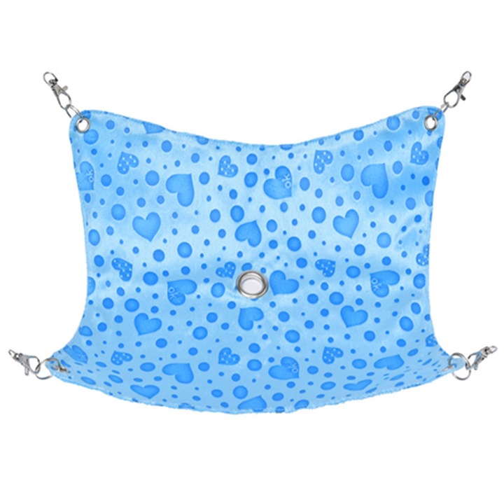 Culcus pentru animale Enforose, hamac suspendat confortabil, cu carlige fixe, pentru hamster, porcusor de Guineea, pisicute