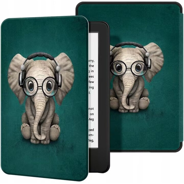Husa pentru Amazon Kindle Paperwhite5 a 11-a generatie 2021, TPU, 6.8 inch, elefant