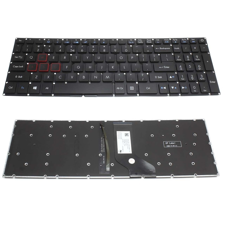 Tastatura numerica wireless 36 taste, portabila, axaxaxa