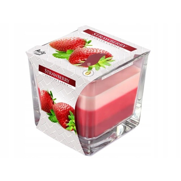 Ароматна свещ, Аура, ягода, 32 ч., 170 гр