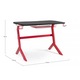Birou gaming negru rosu 118x65x76 cm
