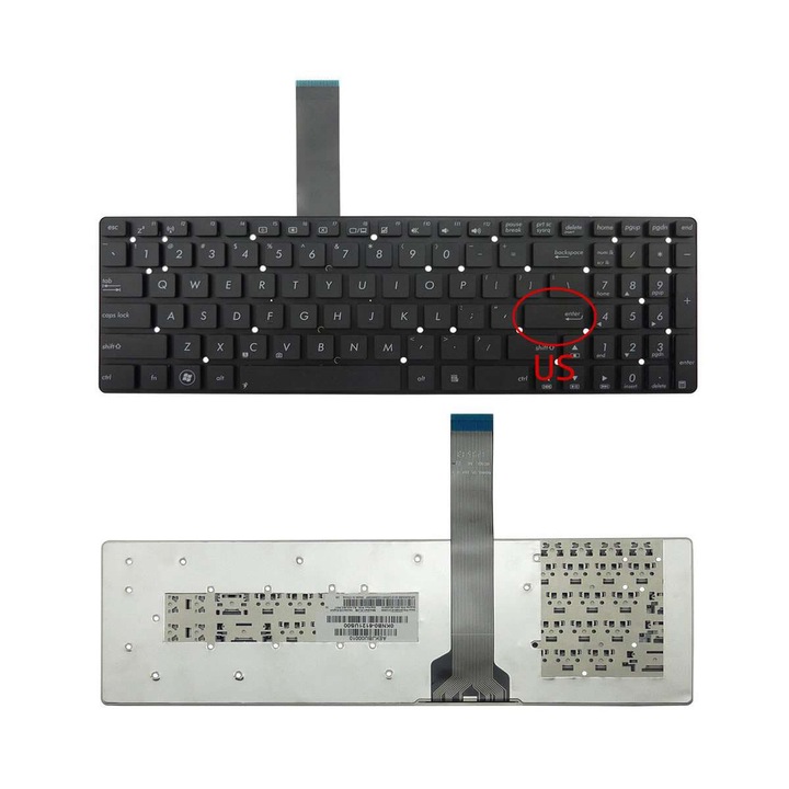 Клавиатура за Asus A551LN оформление US без рамка въведете малки K551LN, R553LN, S551LA, S551LB, S551LN, A551, A551L, K551, K551L, K551LA, S551, S551L, V551, V551L, V551LA, V551LB