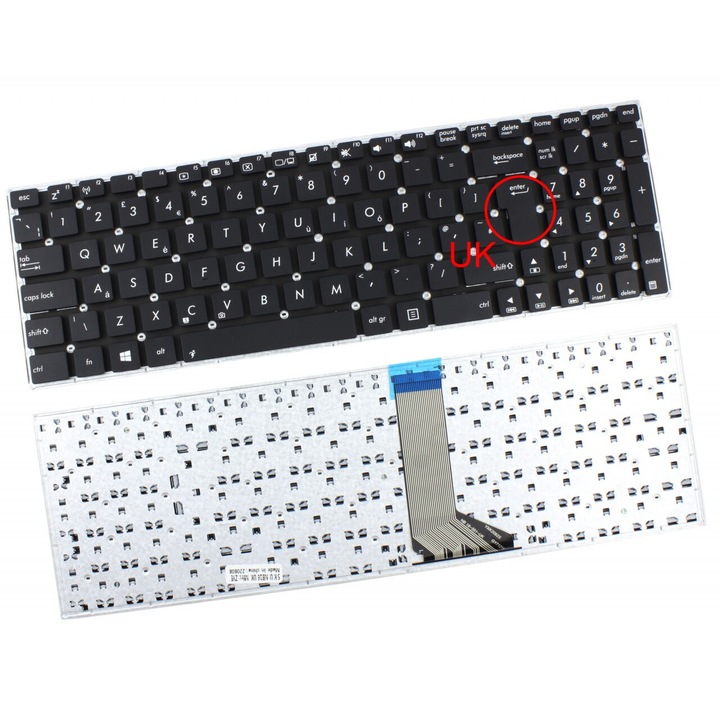 Клавиатура за Asus A553M X554LD, X555LA, X555LB, X555LD, X555LJ, X555LN, X555UA, X555YI