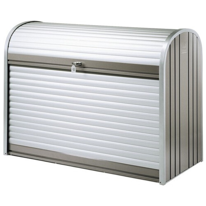 Masca Tomberon Biohort Storemax 160 Metal 163x78x120 Cm Argintiu/gri