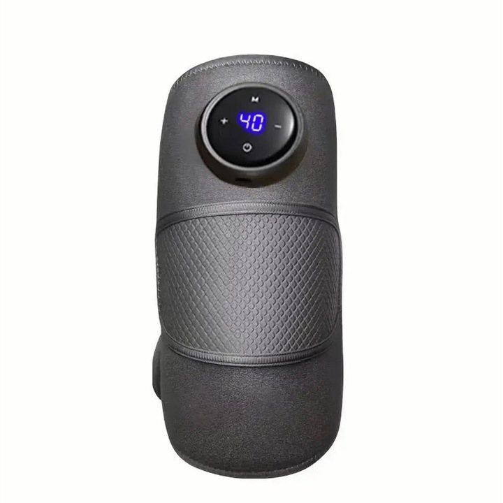 Genunchiera Multifunctionala Electrica, SARAADA, Incalzire cu Inflarosu si Vibratii, Masaj Terapie Calda pentru Relaxarea Genunchilor, Cot, Umar, Ameliorarea Durerii de : Artrita, Crampe, Febra Musculara, USB