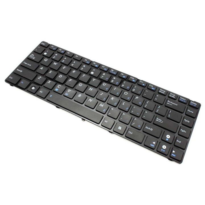 Черна клавиатура Asus K42DE, K42DR, K42DY, K42F, K42JA, K42JB, K42JC, K42JE, K42JK, K42JP, K42JR, K42JV, K42JY, K42JZ, K42N, K43E, K43SD, K43SJ