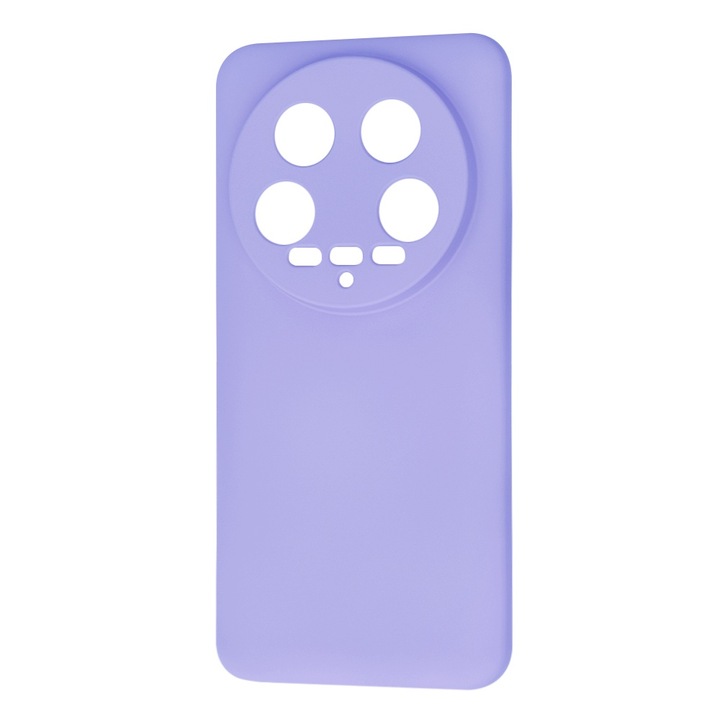 Husa Protectie pentru Xiaomi 14 Ultra, Mad View Safe, SoftFlex, L41, Silicon, Light Plum Violet