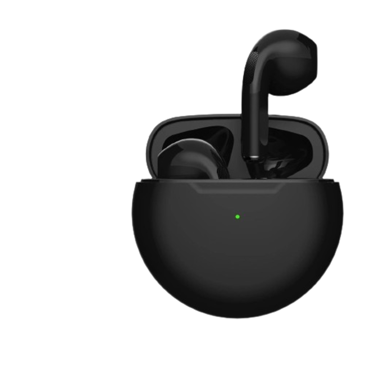Безжични слушалки, Pro4 quad TWS, Bluetooth 5.0, стерео звук, черни, за възрастни