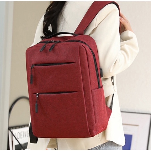 Rucsac laptop impermeabil, Nylon, Pentru laptop 15.6inch, Albastru