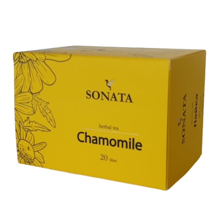 Ceai de musetel, din plante, 0,03 g