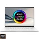 ASUS Zenbook S OLED UM5606WA cu procesor AMD Ryzen™ AI 9 HX 370 pana la 5.1 GHz, 16'', 3K, OLED, 120Hz, Touch, 32GB LPDDR5X, 2TB SSD, AMD Radeon™ 890M Graphics, Windows 11 Pro, Scandinavian White