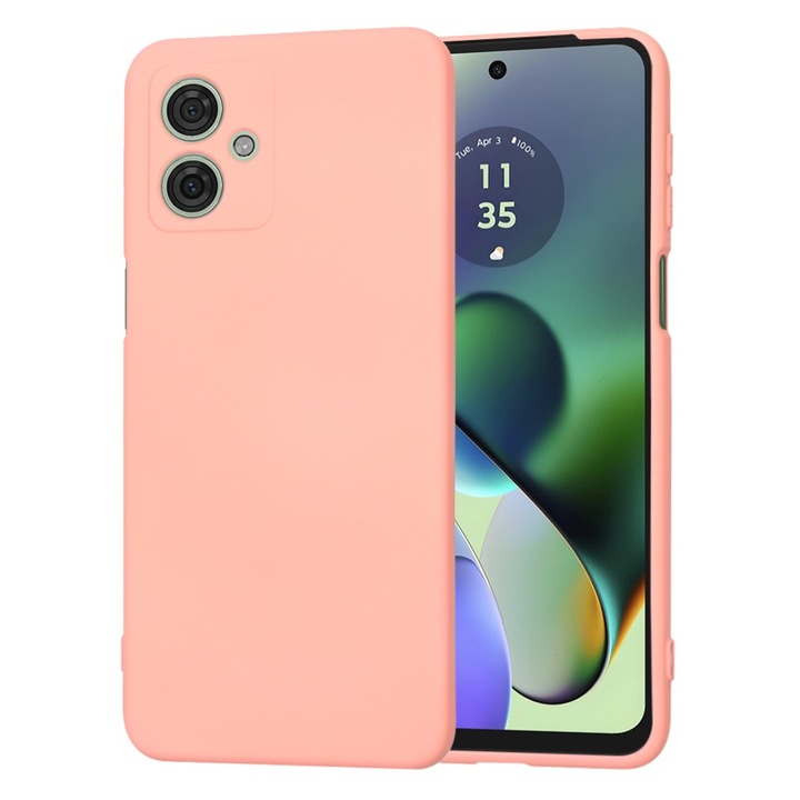 Motorola Moto G54 5G Power Edition / G54 Tok, Techsuit puha flex chalk pink