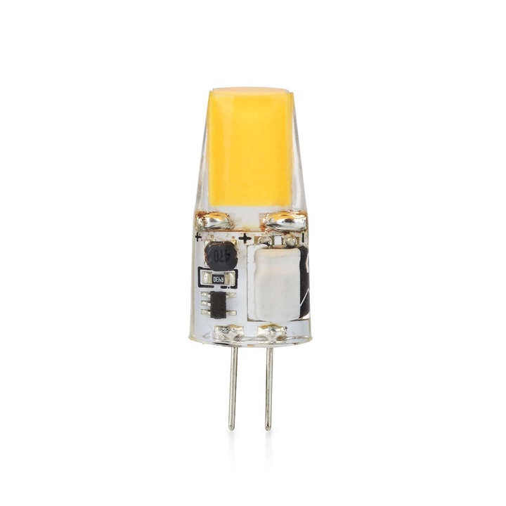 LED крушка, Nedis, G4, 200lm, 2.0W, топло бяло, 3000K, IP20, 1 бр.