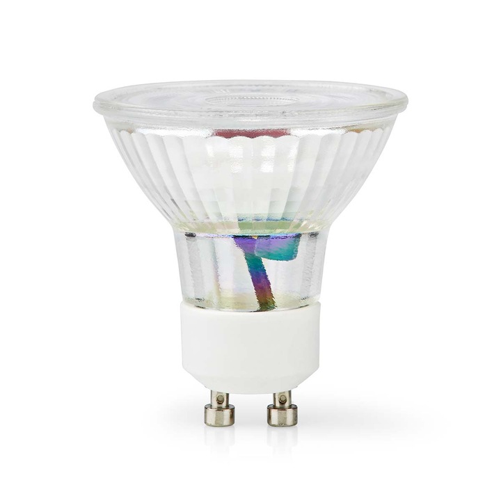 LED крушка, Nedis, GU10, 230lm, 3.0W, топло бяло, 2700K, IP20, Spot, 1бр.