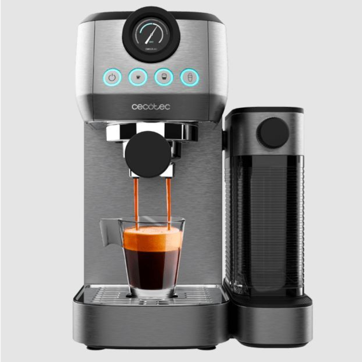 Cecotec Power Espresso 20 Steel Pro Latte полуавтоматична кафе машина (CECO019859) (CECO019859)