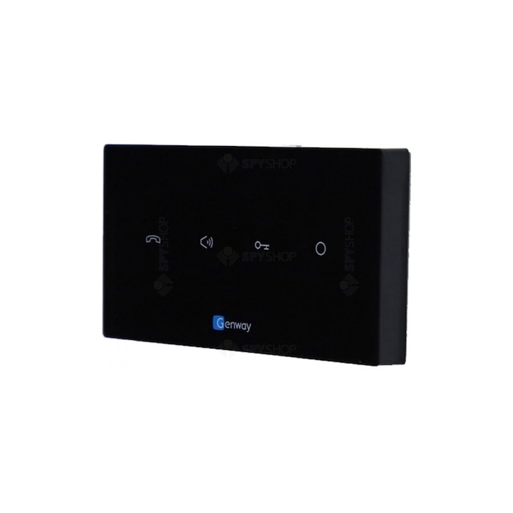Interfon de interior audio cu butoane touch, compatibil cu interfoane Genway