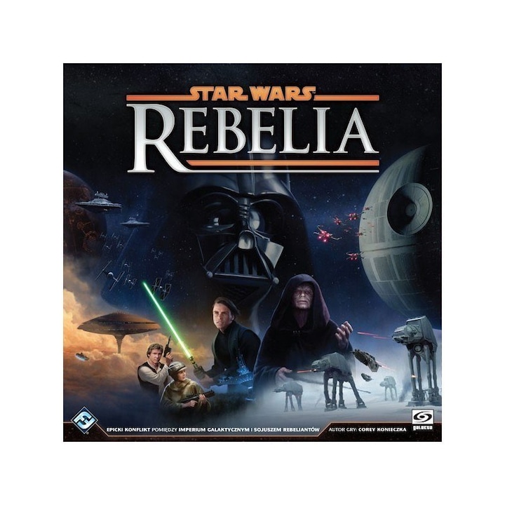 Настолна игра Star Wars: Rebellion, Galakta, 14+, 2-4 играча