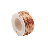 Sarma de cupru emailat, JENUOS®, Sarma constructii, cupru, hobby, 0.5 mm grosime, 10 m, 22g, Auriu