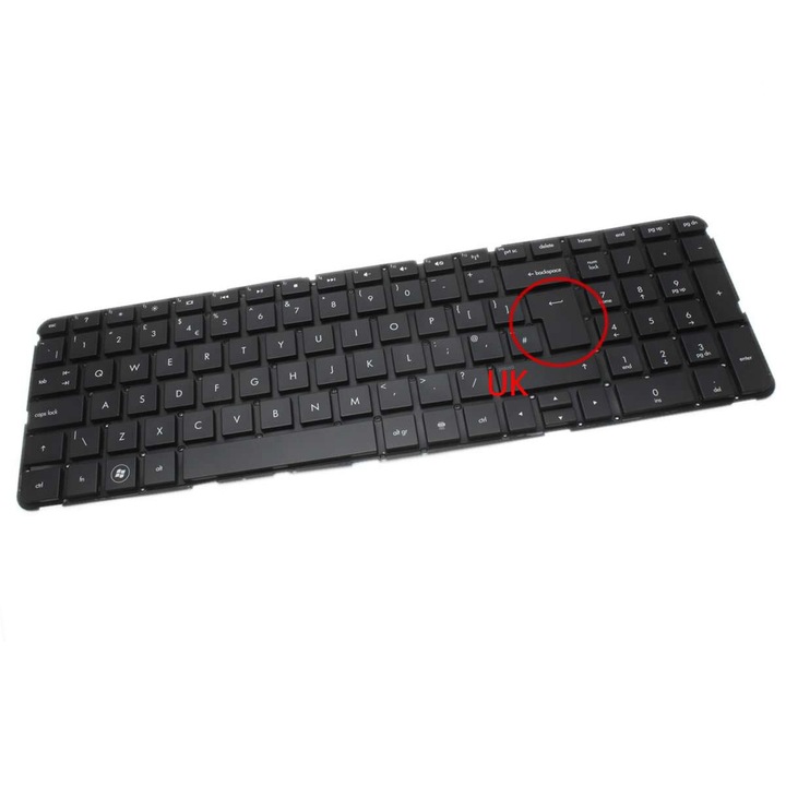 Клавиатура HP Pavilion dv7 4370 UK, Pavilion dv7 4380 UK, Pavilion dv7 4390 UK, Pavilion dv7 5000 CTO UK, Pavilion dv7 5000 UK