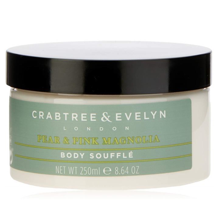Soufflé testápoló krém, Crabtree & Evelyn Pear & Pink Magnolia, 250 ml
