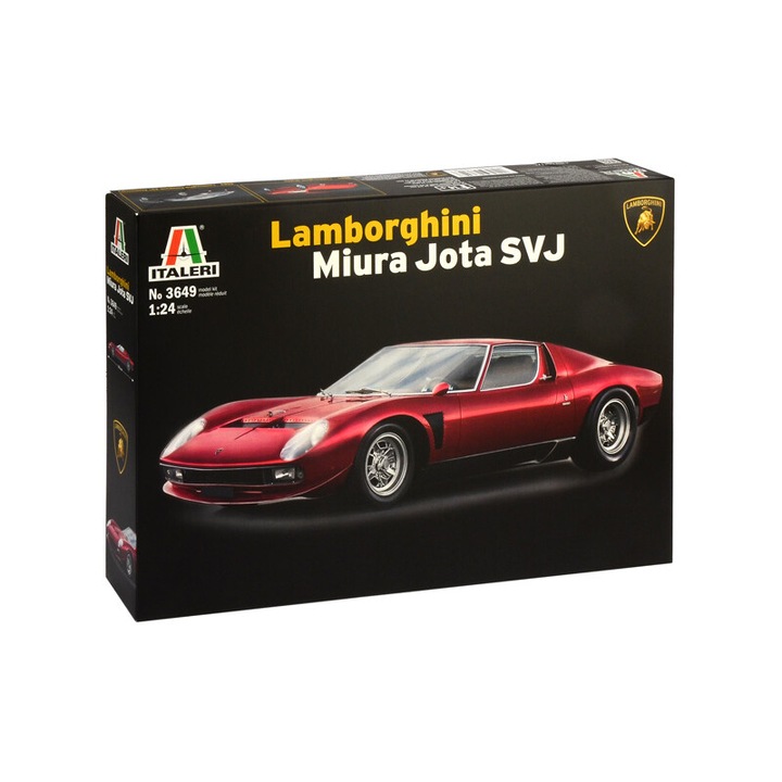 Építendő modellautó Italeri Lamborghini Miura Jota SVJ 1:24 ITA 3649