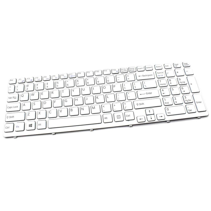 Клавиатура за Sony Vaio SVE15113EG, SVE15113EGB, SVE15113EN, SVE15113ENB, SVE15113FDB, SVE15113FDP, SVE15113FDW, SVE15113FJW, SVE15114FJB, SVE15114FJP, SVE15114FJW