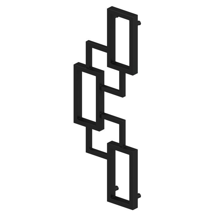 Radiator Decorativ San Francisco H1320 L480 Negru