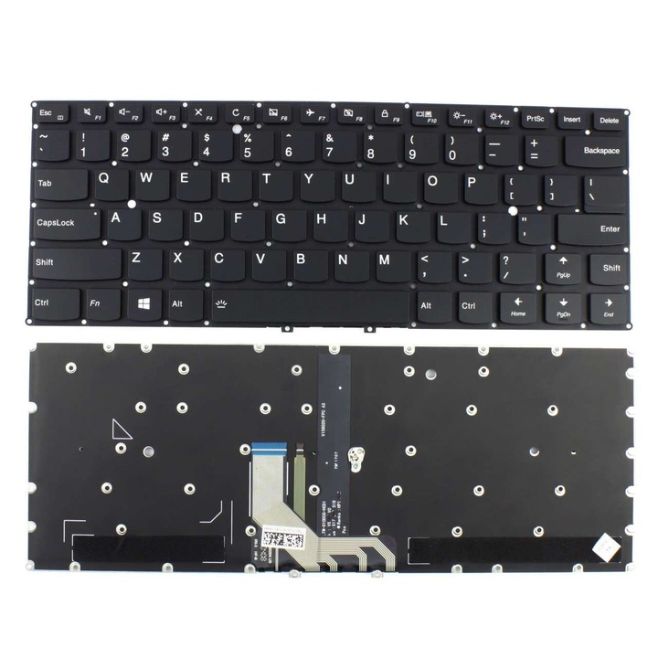 Tastatura pentru Lenovo Yoga 5CB0H91188 5CB0J34020 5CB0J34031 5CB0J34084 6510203500029D 2