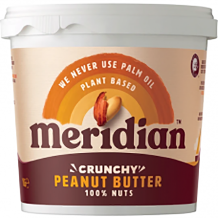 Unt de arahide crocant, Meridian, 1kg