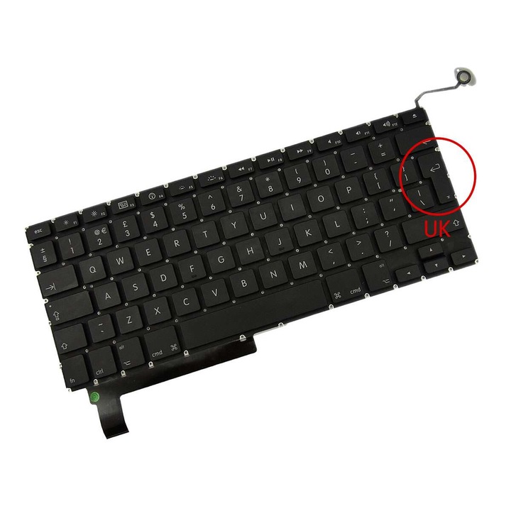 Клавиатура за Apple MacBook MC118, MC118LL, MC371, MC371LL, MC373, MC373LL, MC721, MC721LL, MC723, MC723LL, MD035, MD035LL, MD318, MD318LL, MD322, MD322LL