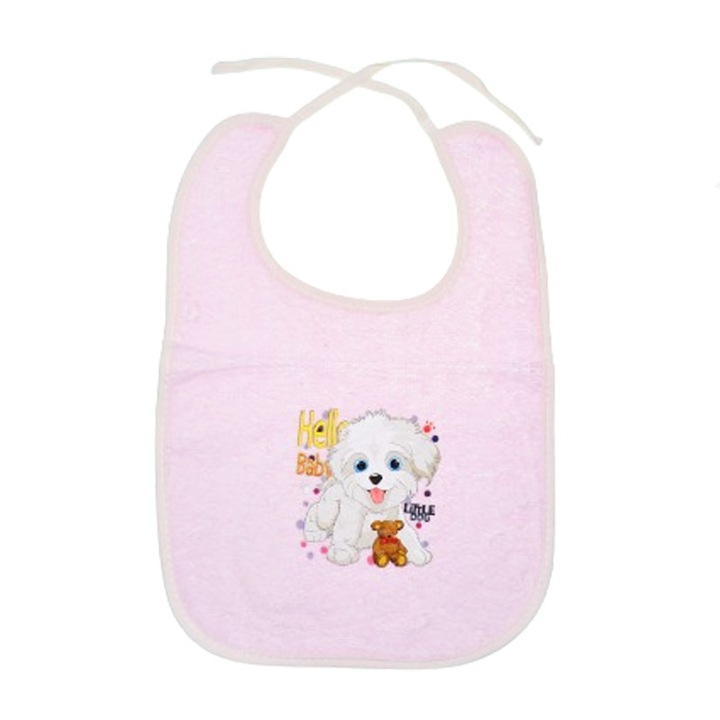 Baba előke Mini Junior BVTMJ-5, rózsaszín