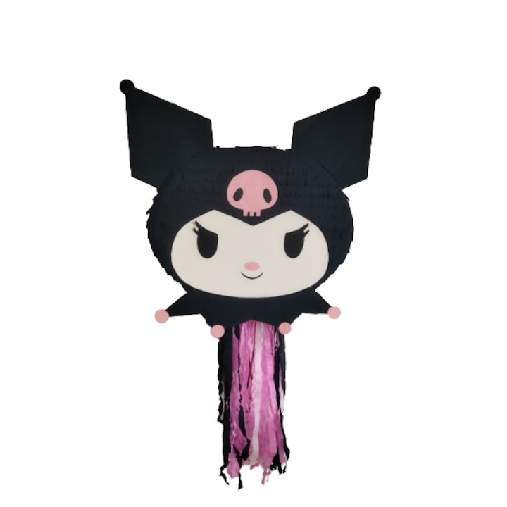 Pinata Kuromi Premium, 68x45 cm, cu bat