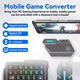 Set Gaming 4 in 1 pentru Jocuri Mobile si PC: Tastatura RGB cu o singura mana, mouse DPI ajustabil, converter wireless compatibil Android