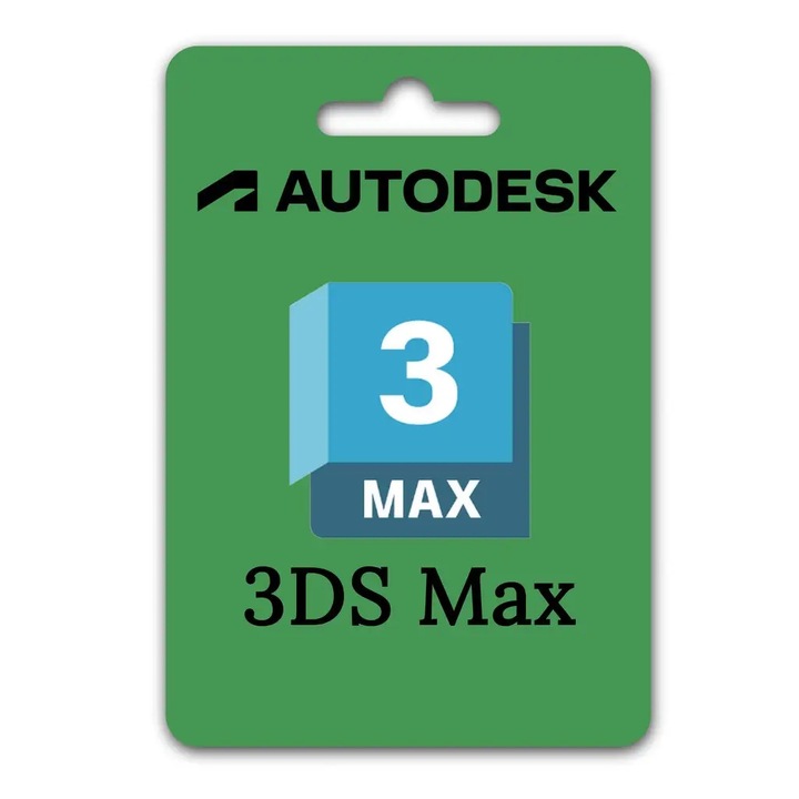 Licenta Autodesk 3ds Max Commercial, software proiectare, asociere cont, valabilitate 1 an