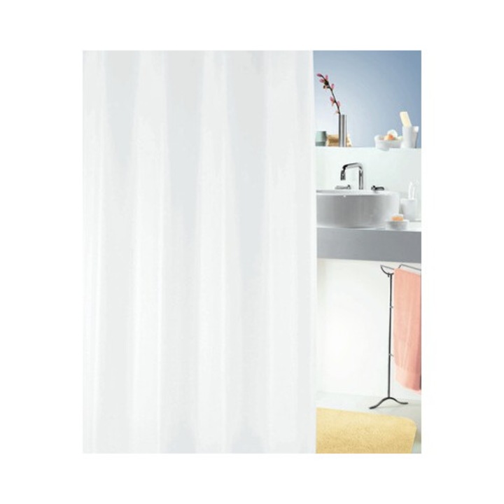 Perdea De Dus Spirella Bio 180x200 Cm Alb