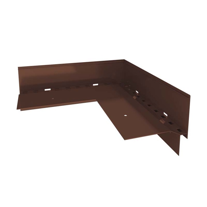 Colt exterior 90° pentru profile W60, Maro, Renoplast