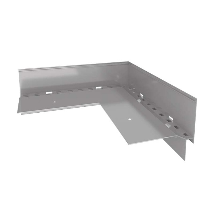 Colt exterior 90° pentru profile W60, Gri, Renoplast