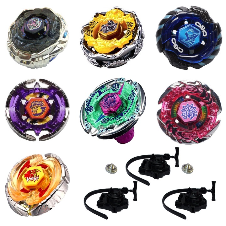 Játék Csomag, Titirezi 4D Balance 7 db, 3 kilövő, 2 fémhegy, BB122 Diablo Nemesis, Mercury Anubius Limited, BB119 Death Quetzalcoatl, BB47 A Bird of Jove, BB100 Random Booster6 Killer Reafowl, BB95 Flame Byxis, BB60 Super Virgo