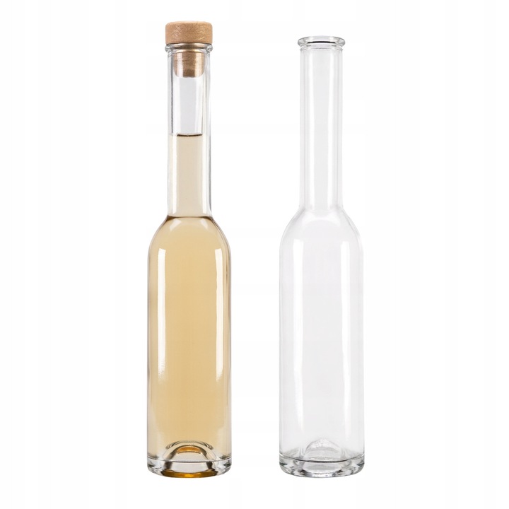 Set Sticla Fenice 200 ml Cu Dop Sintetic, Superbutelki, Productie De Inalta Calitate, Usor De Curatat, Durabil, Sticla, 200 ml, Inaltime 25 cm, Diametru 4.9 cm, 25 x 4.9 cm, Transparent